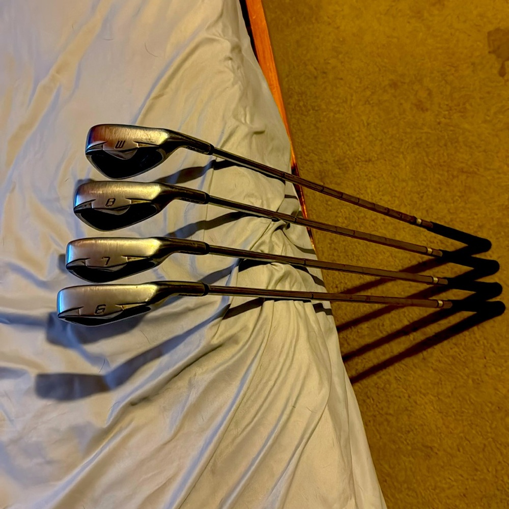 Top Flite Stainless XL Irons 6,7,8 and pitching wedge
